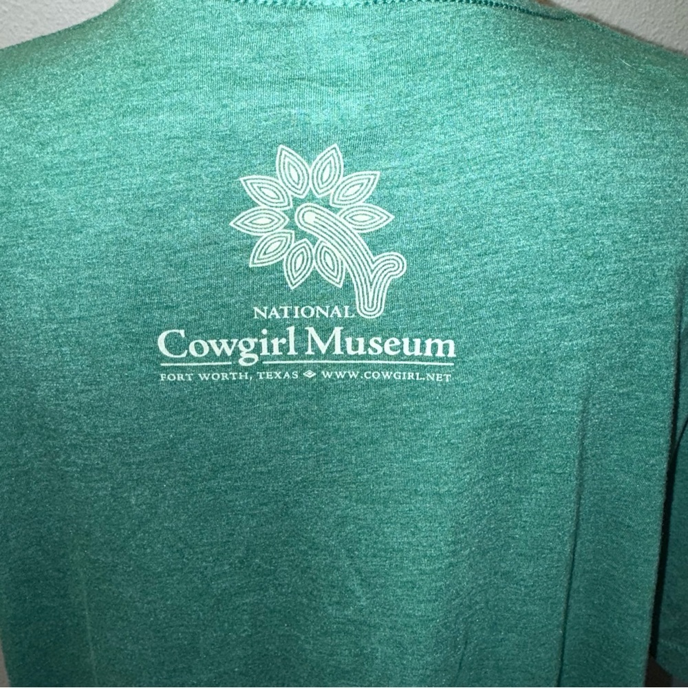 Cowgirl Museum Bella Canvas Tee You Y’all All Y’all Cactus Green XL - Picture 4 of 8